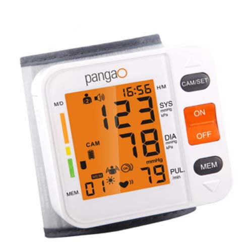 Pangao Wrist BP Monitor Automatic Talking